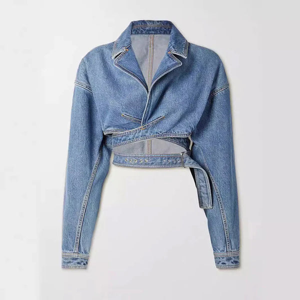 Elise Leroy Hollow Denim Jacket