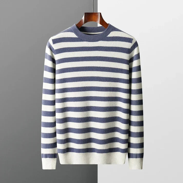 François Blanchet Striped Cashmere Sweater