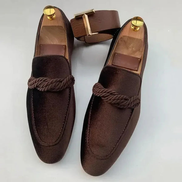 Roberto Russo L'Élégance Velours Loafers