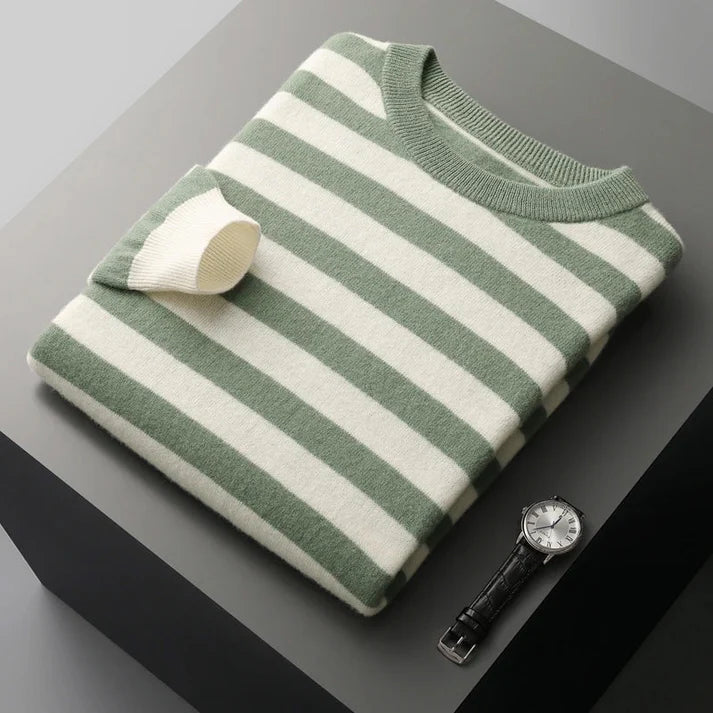 François Blanchet Striped Cashmere Sweater