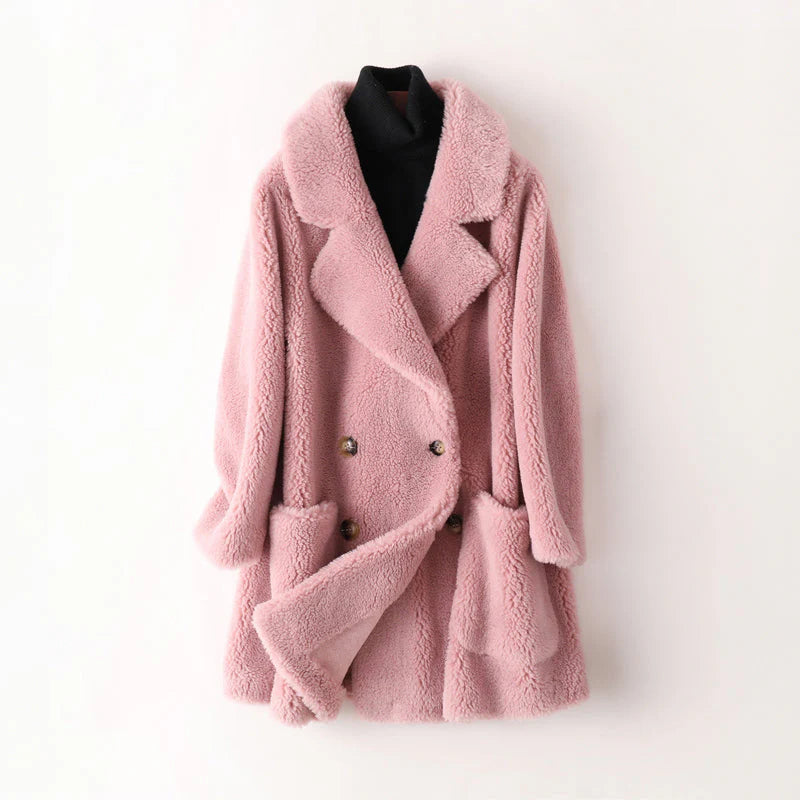 Sofia Amoretti Isernia Shearling Coat