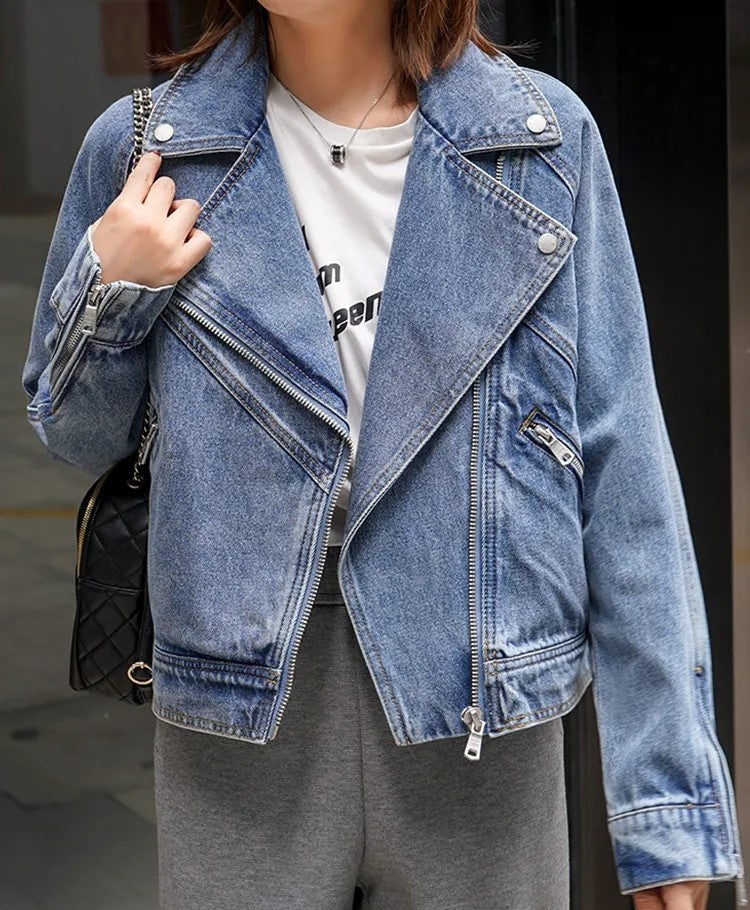 Valentina Rossi Sapphire Denim Jacket